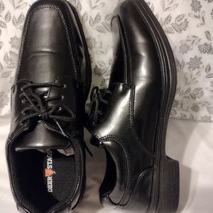 Deer stags boy's dress shoes Oxford size 6.5 W NWOT